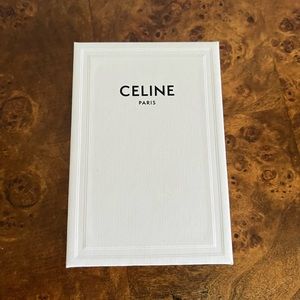 Celine textured paper gift box empty